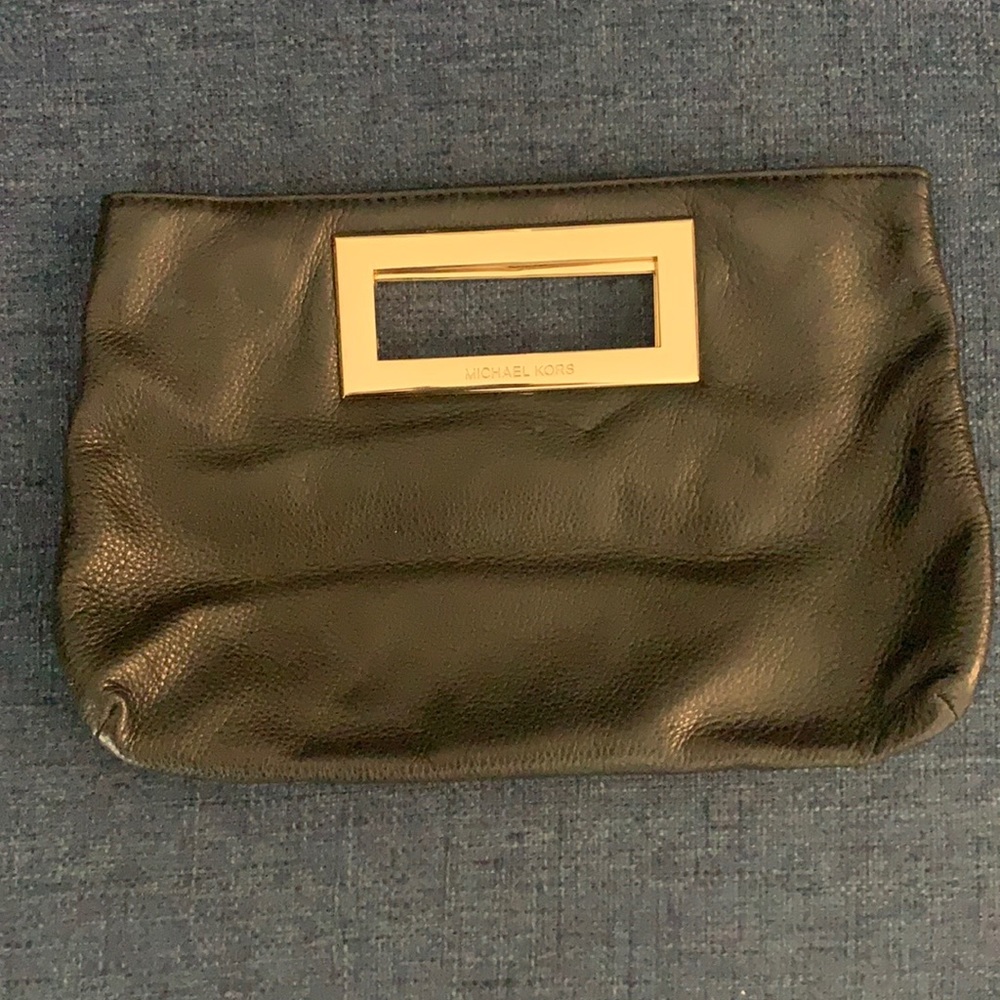 Black Michael Kors Clutch